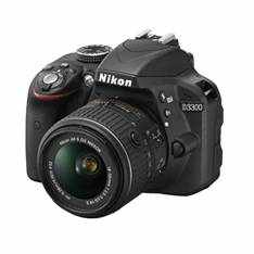 Kit Nikon D3300 Negro 242mp Afs Dx18 55g No Vr  Estuche Libro Tripode